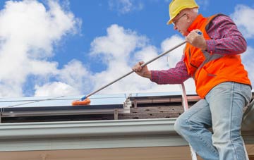 Sheriff Hutton soft wash roof cleaning